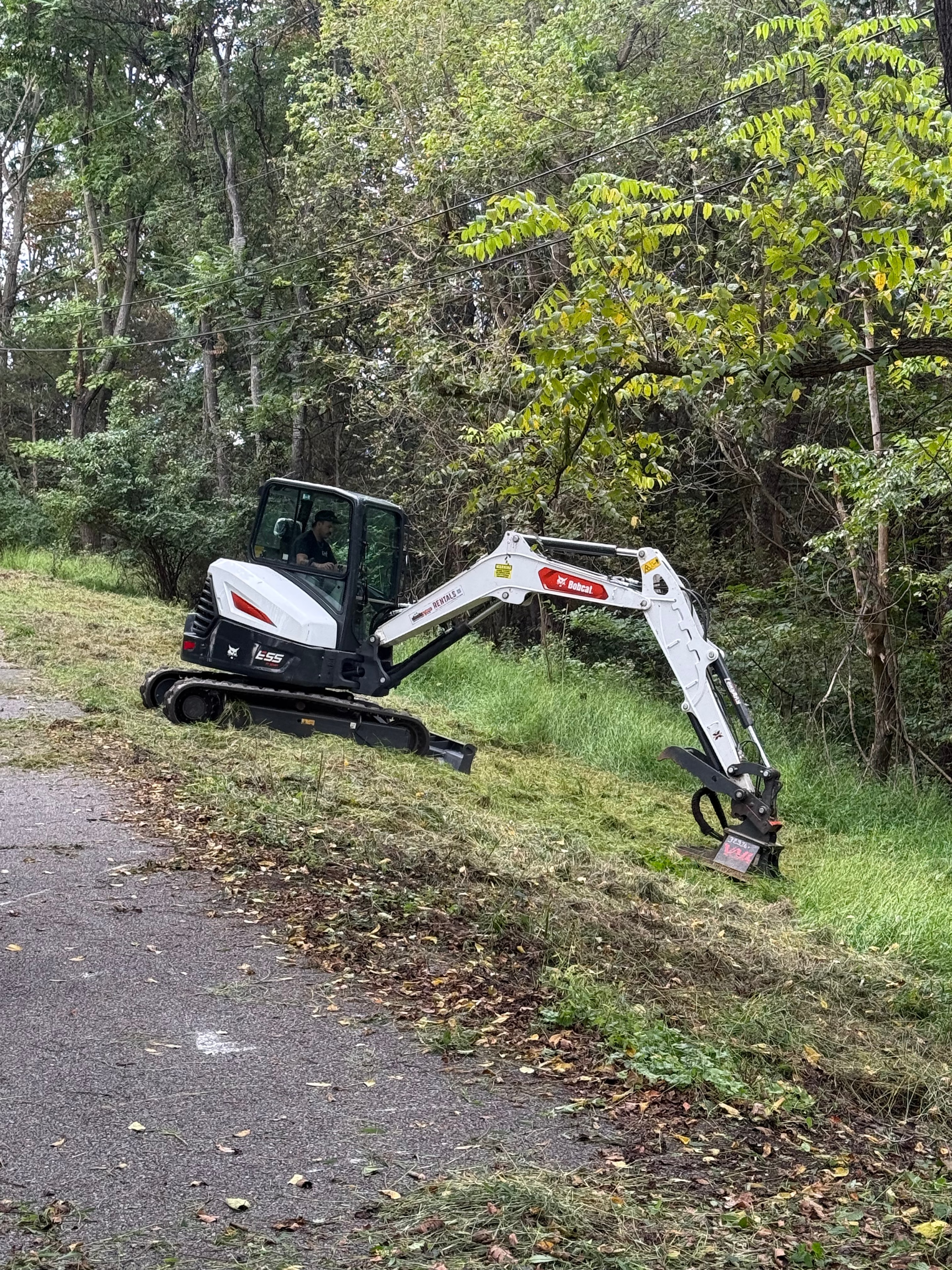 Cleared lot ready for construction